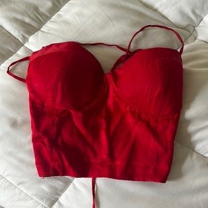 Zara corset top